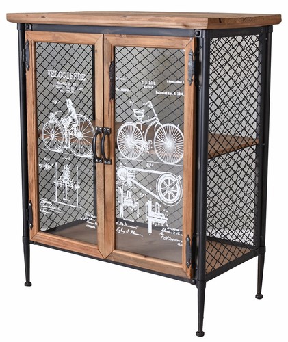 Buffet industriel vintage - buffet,