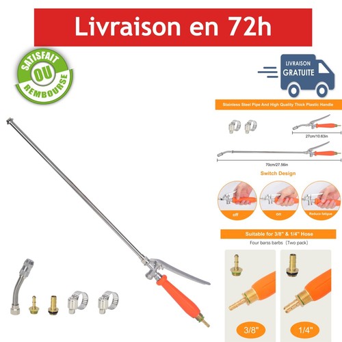 Lance pulvérisateur réglable - lance,
