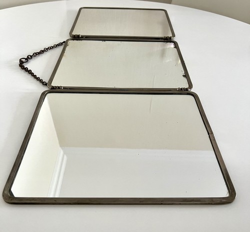 Miroir barbier triptyque - de,