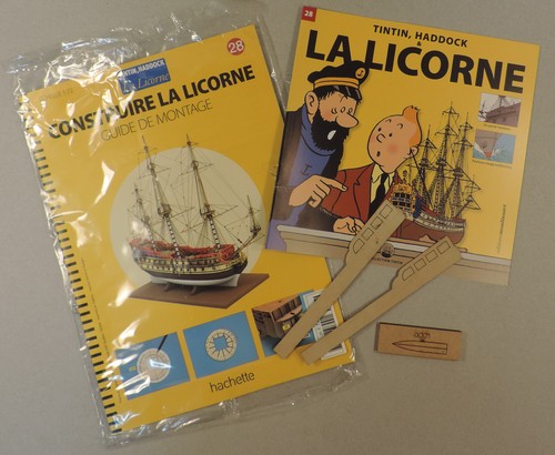 Tintin construire licorne - la,