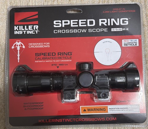 Killer instinct crossbow scope - crossbow,