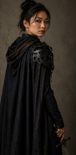 Déguisement guerrier noir