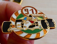 RARE PIN'S F1 FORMULA ONE McLAREN HONDA V12 AYRTON SENNA 91 EGF JYS