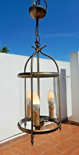 Lanterne suspension laiton - suspension, 3