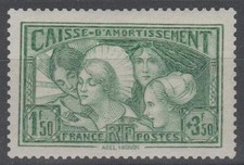 FRANCE STAMP YVERT 269 SCOTT B38 " SINKING FUND FRENCH PROVINCES " MNH VVF N372