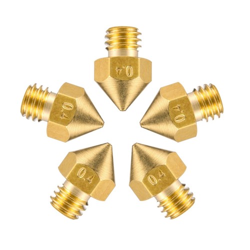 Buse 4mm laiton pour biqu - buse, 0.4mm