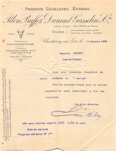 1908 produits chimiques - produits,