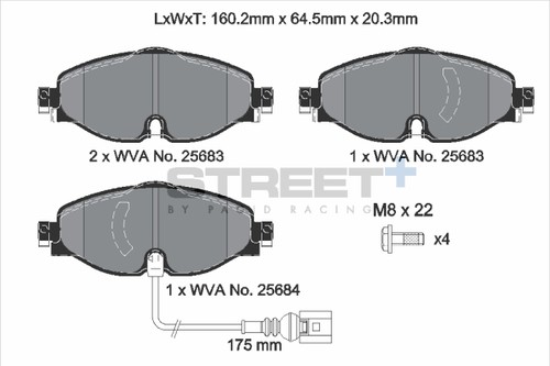 Plaquettes frein seat leon - plaquettes, de