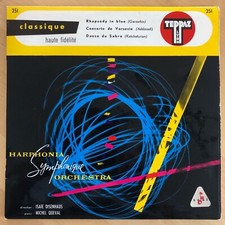Disque 33T 25cm Rare Gershwin/Addinsell/Katchaturian M.Queval Teppaz 251 B état