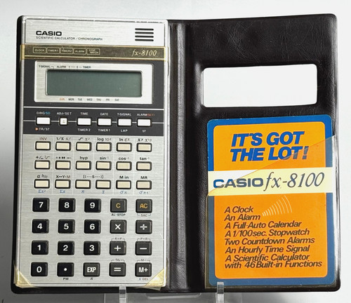 Vintage casio 8100 - casio, fx-8100