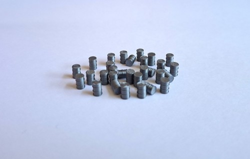Lot fûts gris bidons - lot,