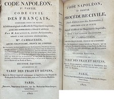 CODE NAPOLÉON 1807, Code