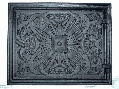 Porte four poêle - porte,