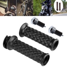 Noir 7/8" 22mm moto guidon