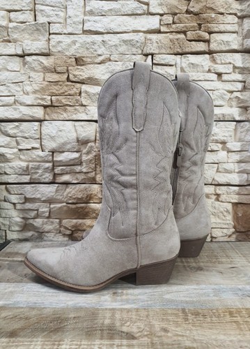Bottes femme texanes - texanes, tortora