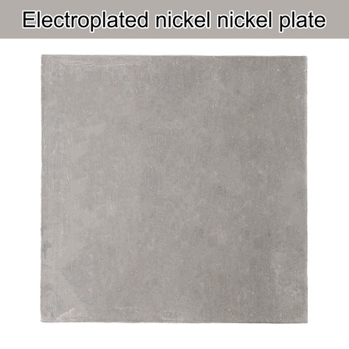 Plaque feuille nickel - plaque, ni