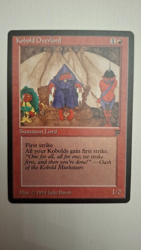 Mtg kobold overlord - overlord, legends
