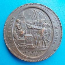 Monneron 5 cinq sols an IV 1792 remboursable , départemens , frappe monnaie , 2f