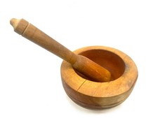 GROS MORTIER EN BOIS