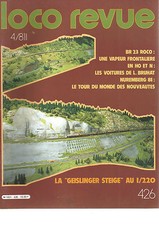 LOCO REVUE N°426 BR 23 ROCO/EN HO ET N : VOITURES DE L.BRUHAT/GEISLINGER STEIGE