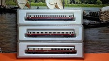 Z - MÄRKLIN MINI-CLUB  8734/35/36 - TROIS VOITURES*** VOYAGEURS*** "TEE" en TBÉ