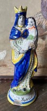 Vierge accouchée faïence - vierge,