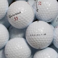 50 Balles De Golf Taylor Made Project (A) AAA/AAAA Qualité Lakeballs