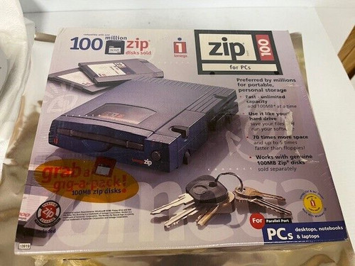 Iomega 100mb external zip - iomega,