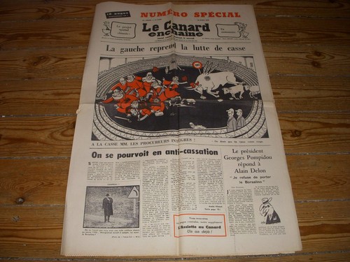 Canard enchaine 2583 - canard,