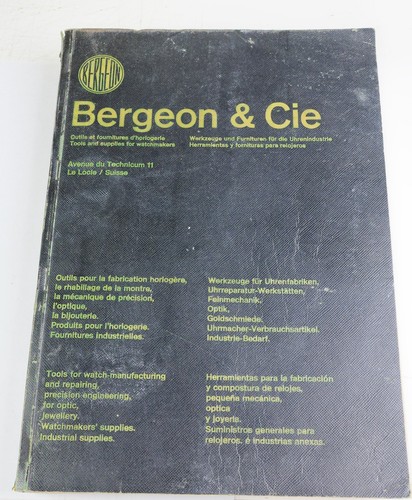 Catalogue bergeon tome - tome, vers