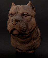 RARE et SUBLIME BUSTE DE CHIEN