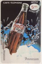 CARTE TÉLÉPHONE - COCA-COLA - OBJET PUBLICITAIRE