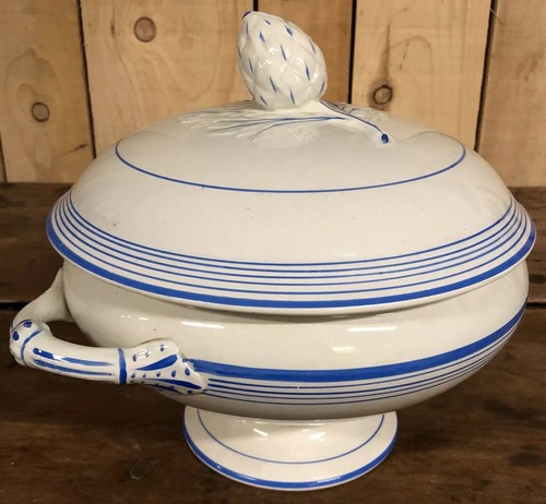 Soupière faïence ancienne - soupière,