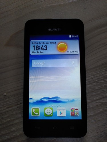 Huawei ascend y330 u01 bleu - ascend, y330-u01