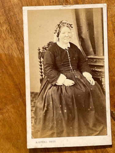 Photo carte visite cdv - carte,