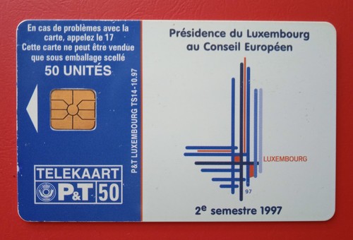 Télécarte luxembourg ts14 - /,