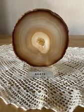 Tranche D’agate De 10 Cm De