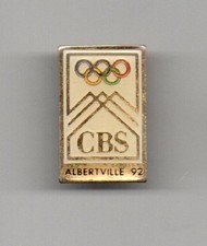 Pin's MEDIA CBS JO Albertville 92