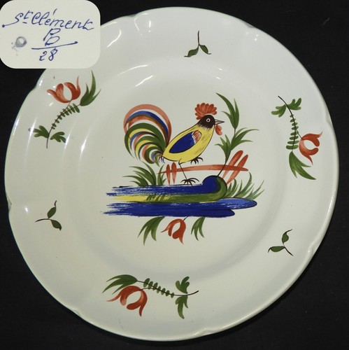 Assiette clement xxème - assiette,