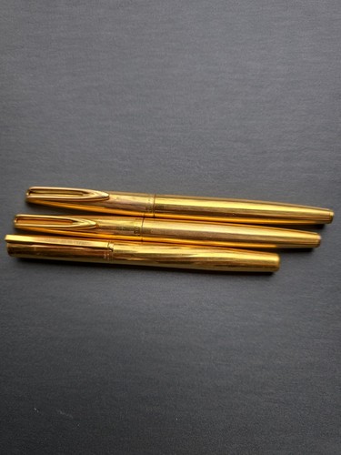 Lot stylo plume 18k - or,