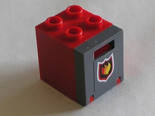 Boite rouge lego - boite, red