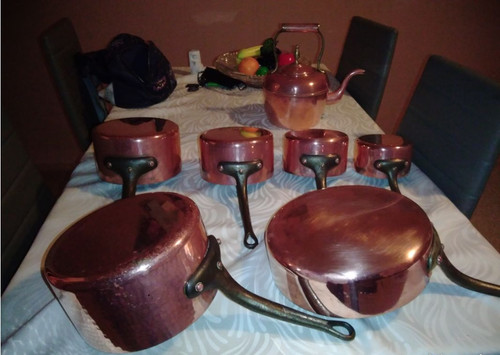 Batterie cuisine cuivre - de,
