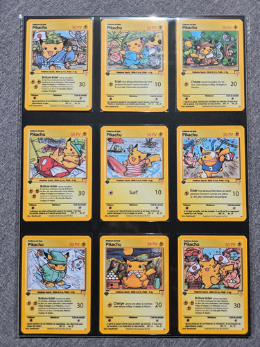 Cartes pokémon pikachu - cartes,