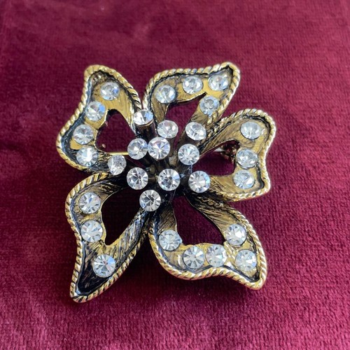 Broche fleur vintage - , bijou