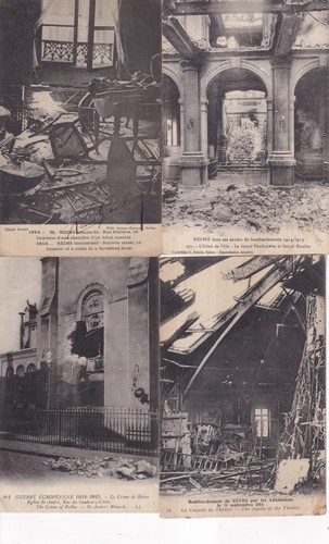 Lot postcards - of,