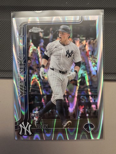 Topps chrome ben rice - chrome,