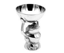 B-Ware Figurine Frosch Métal