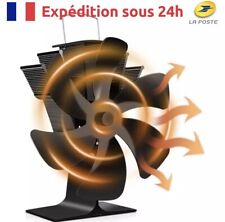 Ventilateur de poêle à bois à faible bruit, pour poêle à bois, maison, intérieur