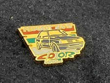 b PINS PIN ENAMEL CAR AUTO AUTOMOBILE LOGO PEUGEOT 205 COLOR LINE