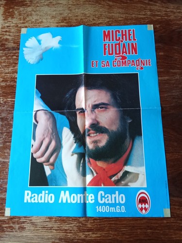 Affiche michel fugain - affiche, et